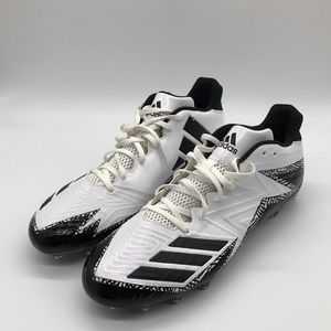 Adidas SM freak x Carbon low NCAA football Sz 13 white/black [BW1495]